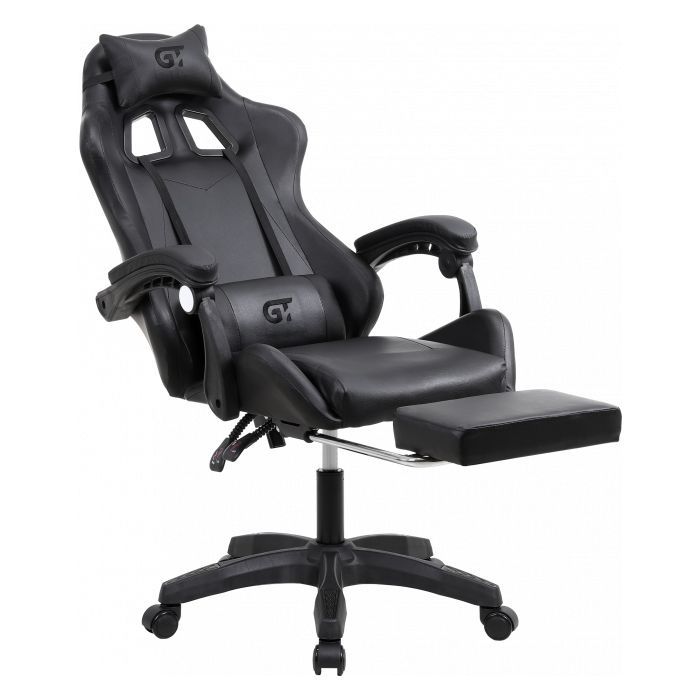 Геймерське крісло GT Racer X-2323 Black фото №4