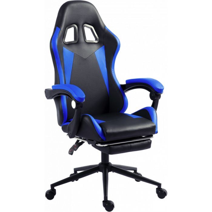 Геймерське крісло GT Racer X-2323 Black/Blue фото №5
