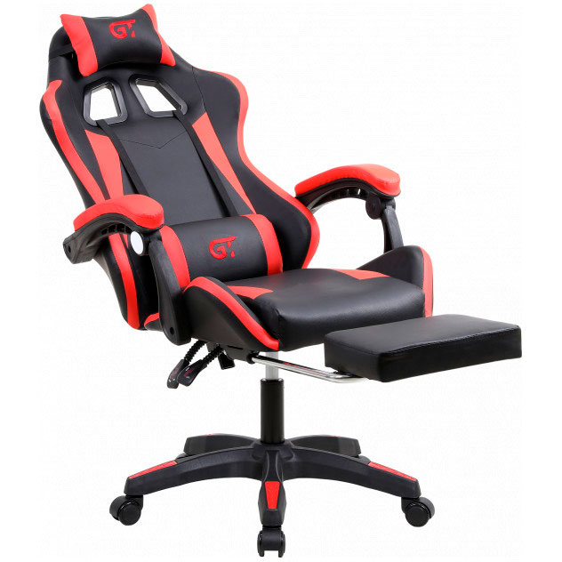 Геймерське крісло GT Racer X-2323 Black/Red фото №4