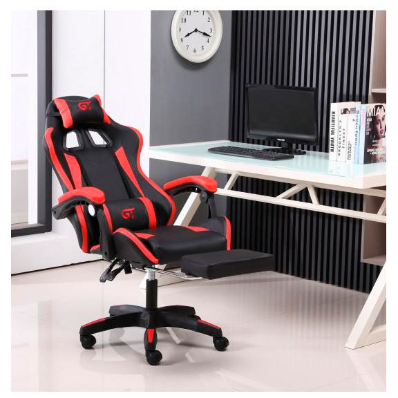 Геймерське крісло GT Racer X-2323 Black/Red фото №6