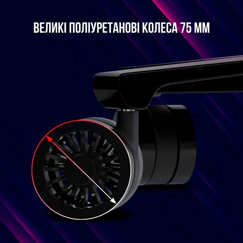 Геймерское кресло Lorgar Base 311 Black/Blue (LRG-CHR311BBL) фото №13