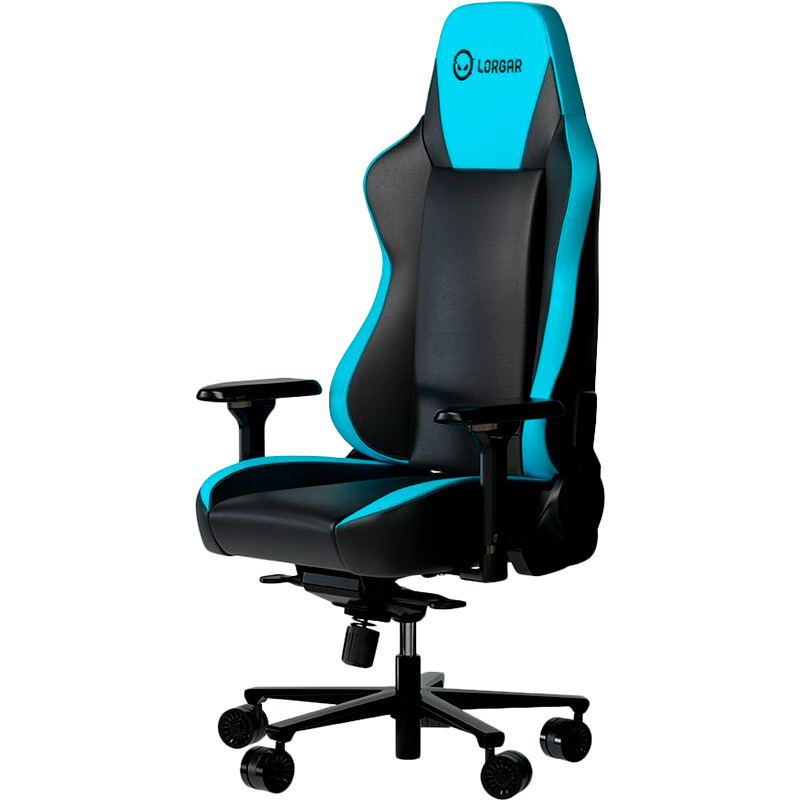 Геймерское кресло Lorgar Base 311 Black/Blue (LRG-CHR311BBL) фото №2