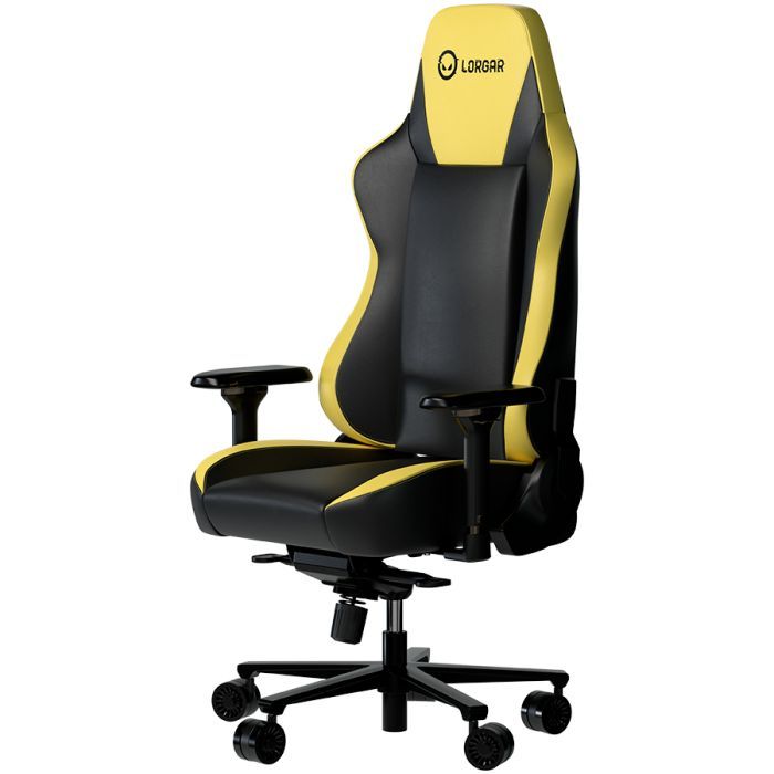 Геймерское кресло Lorgar Base 311 Black/Yellow (LRG-CHR311BY) фото №2