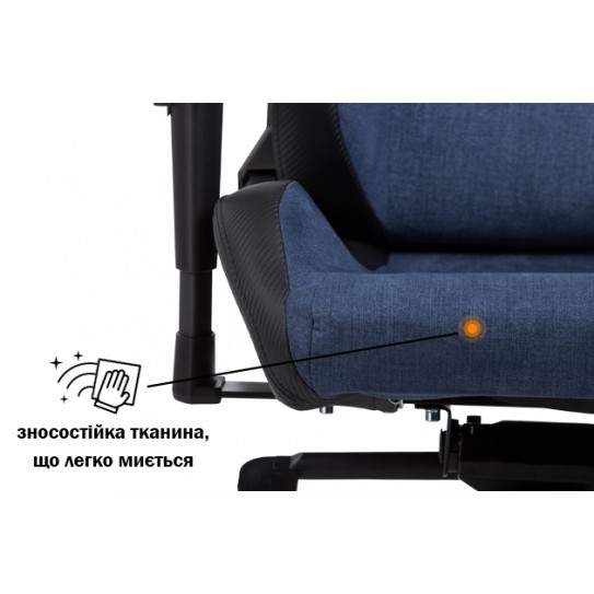 Геймерське крісло GT Racer X-8005 Dark Blue/Black фото №2