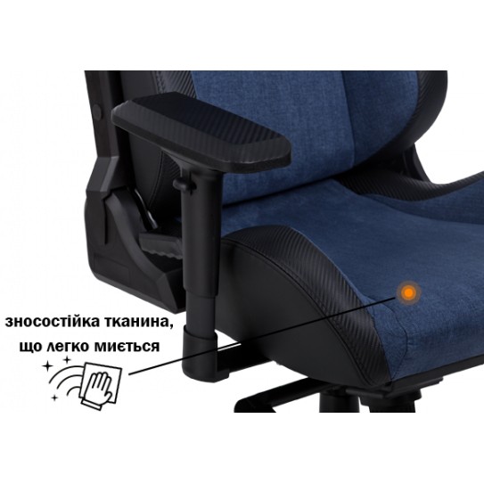 Геймерське крісло GT Racer X-8005 Dark Blue/Black фото №6