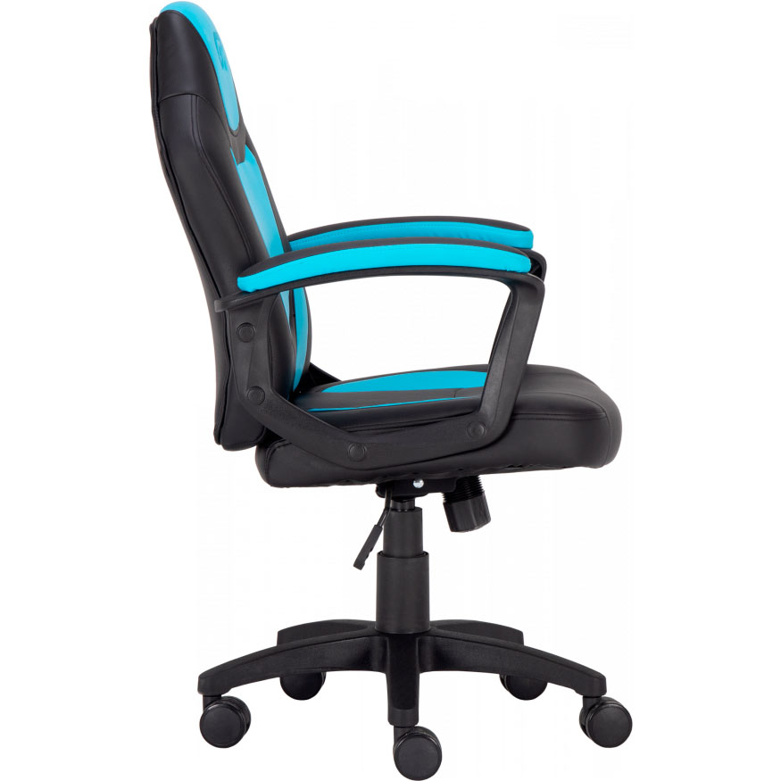 Геймерське крісло GT Racer X-1414 Black/Light Blue фото №3