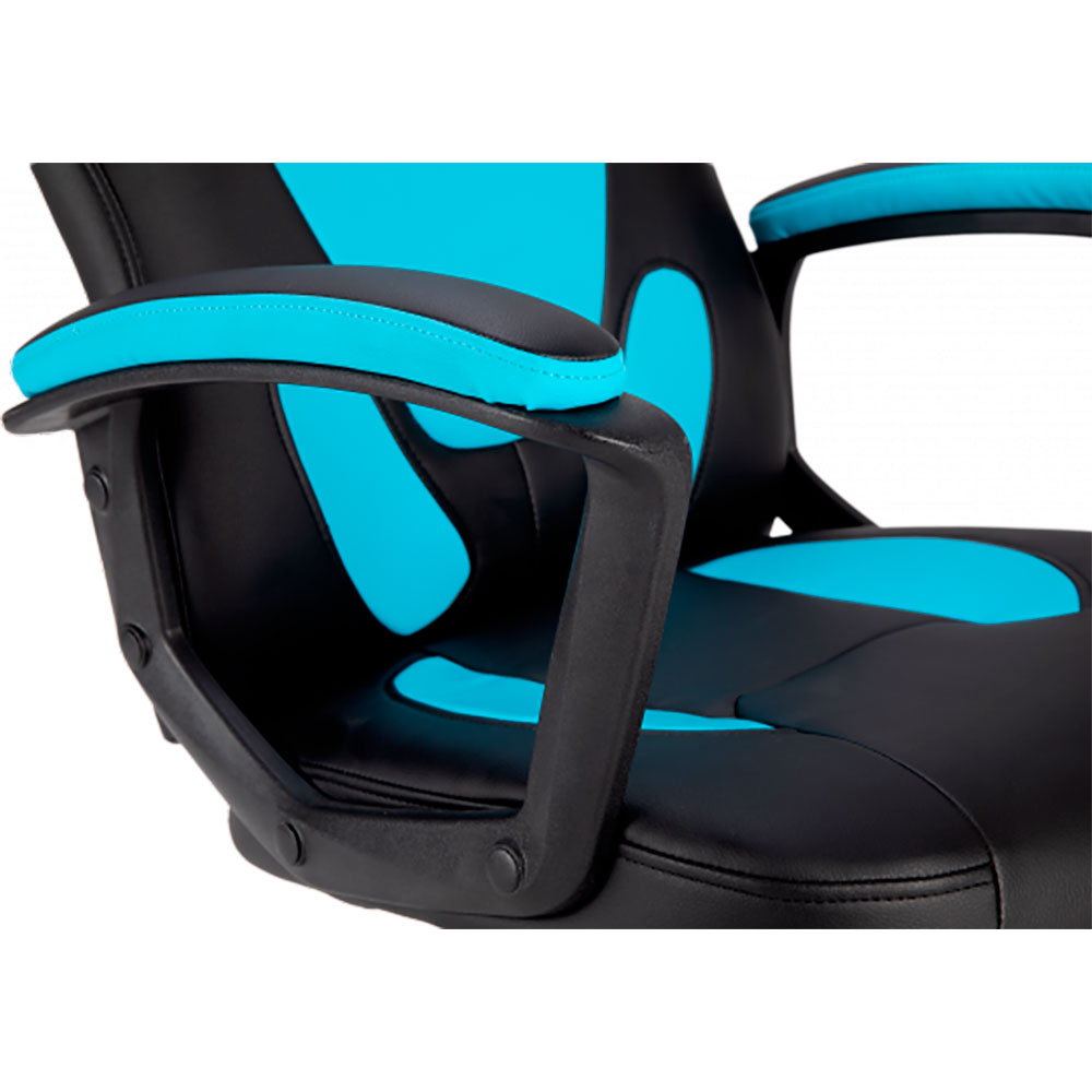 Геймерське крісло GT Racer X-1414 Black/Light Blue фото №6