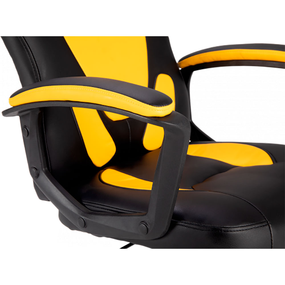 Геймерське крісло GT Racer X-1414 Black/Yellow фото №8