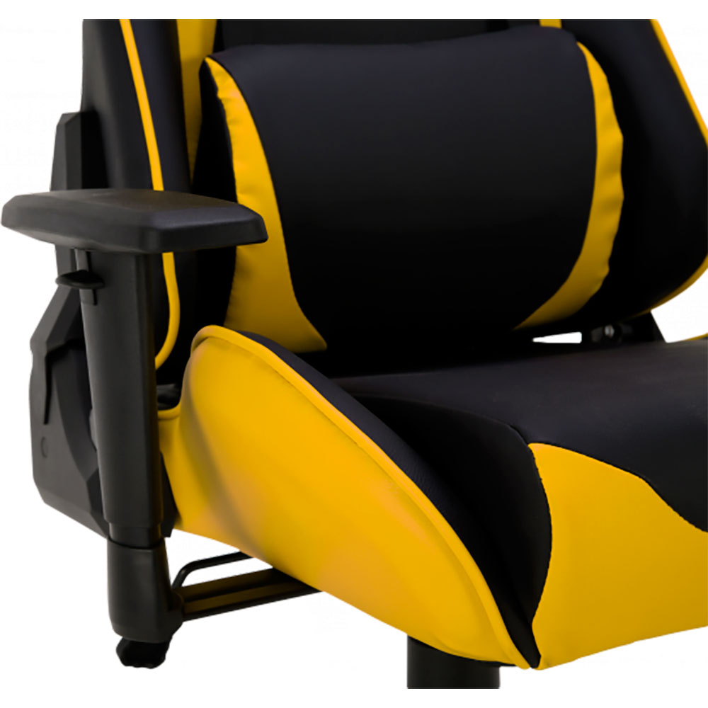 Геймерське крісло GT Racer X-1414 Black/Yellow фото №9