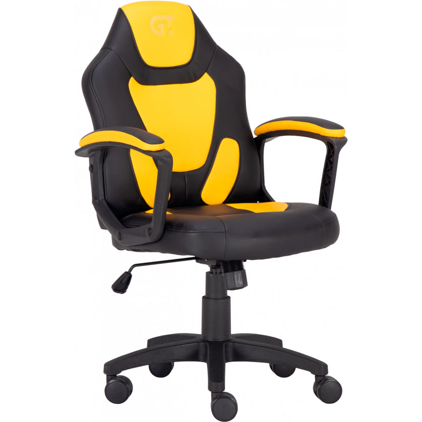 Геймерське крісло GT Racer X-1414 Black/Yellow фото №2