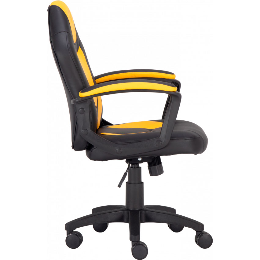 Геймерське крісло GT Racer X-1414 Black/Yellow фото №6