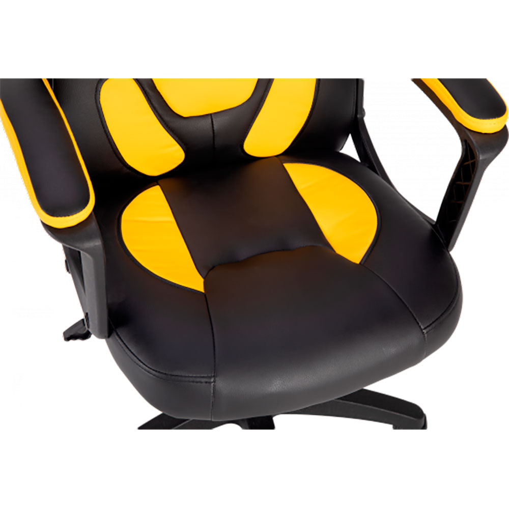 Геймерське крісло GT Racer X-1414 Black/Yellow фото №7