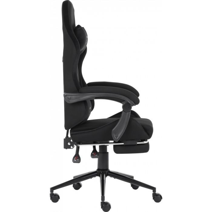 Геймерське крісло GT Racer X-2324 Black Suede (X-2324 Fabric Black Suede) фото №3