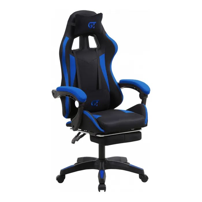 Геймерське крісло GT Racer X-2324 Black/Blue (X-2324 Fabric Black/Blue) фото №2