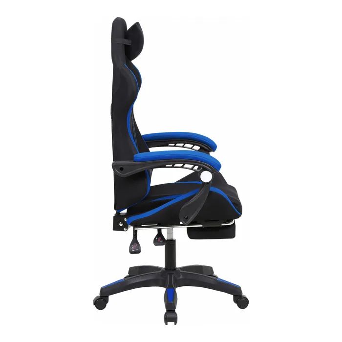 Геймерське крісло GT Racer X-2324 Black/Blue (X-2324 Fabric Black/Blue) фото №3