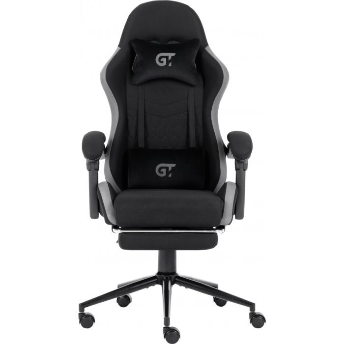 Геймерское кресло GT Racer X-2324 Black/Gray (X-2324 Fabric Black/Gray)