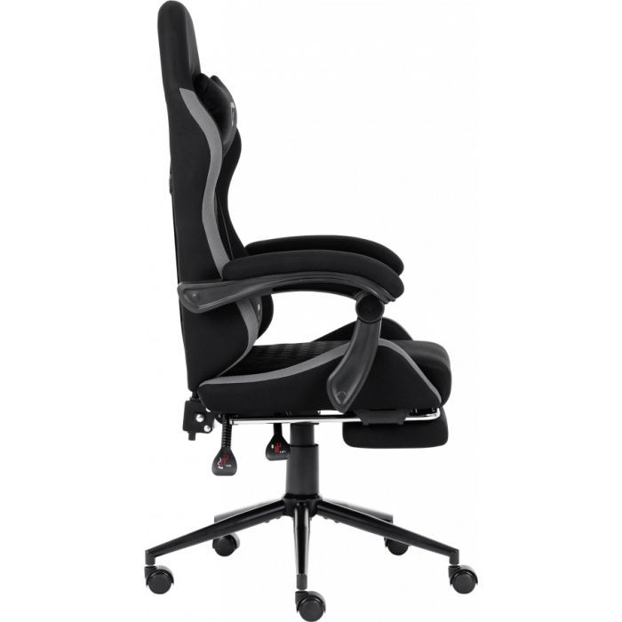 Геймерское кресло GT Racer X-2324 Black/Gray (X-2324 Fabric Black/Gray) фото №3