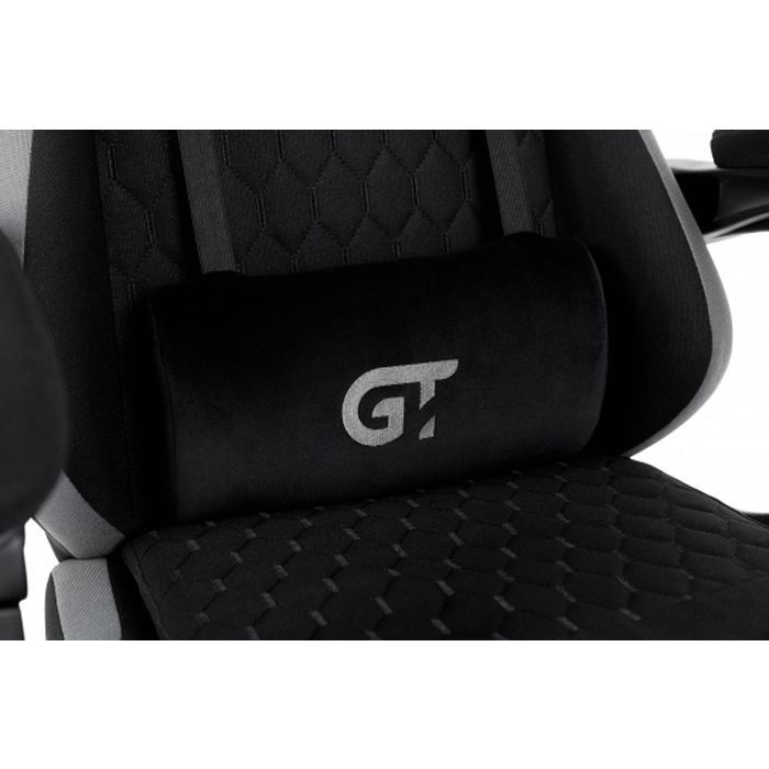 Геймерское кресло GT Racer X-2324 Black/Gray (X-2324 Fabric Black/Gray) фото №6