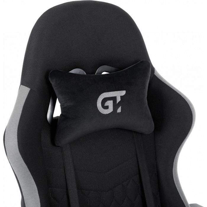 Геймерское кресло GT Racer X-2324 Black/Gray (X-2324 Fabric Black/Gray) фото №9
