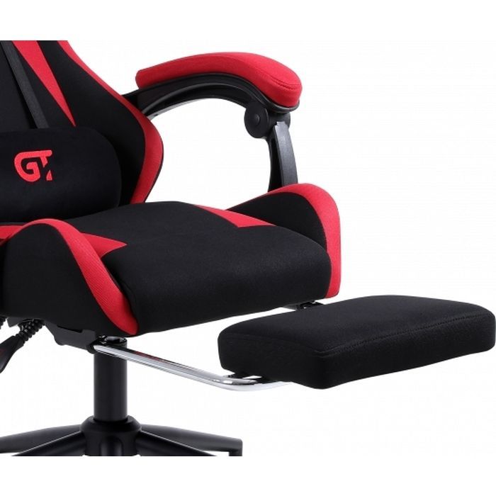 Геймерське крісло GT Racer X-2324 Black/Red (X-2324 Fabric Black/Red) фото №5