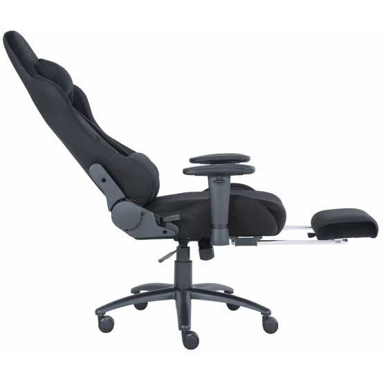 Геймерское кресло GT Racer X-2534-F Black (X-2534-F Fabric Black) фото №2