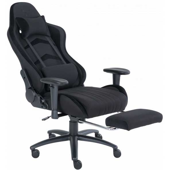 Геймерское кресло GT Racer X-2534-F Black (X-2534-F Fabric Black) фото №4