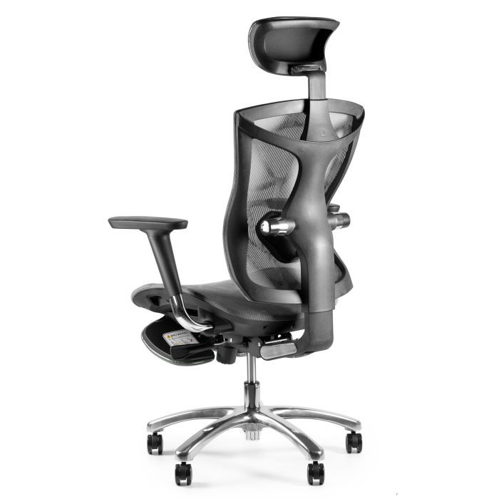 Геймерське крісло Barsky Game Mesh Grey (GM-02) фото №3
