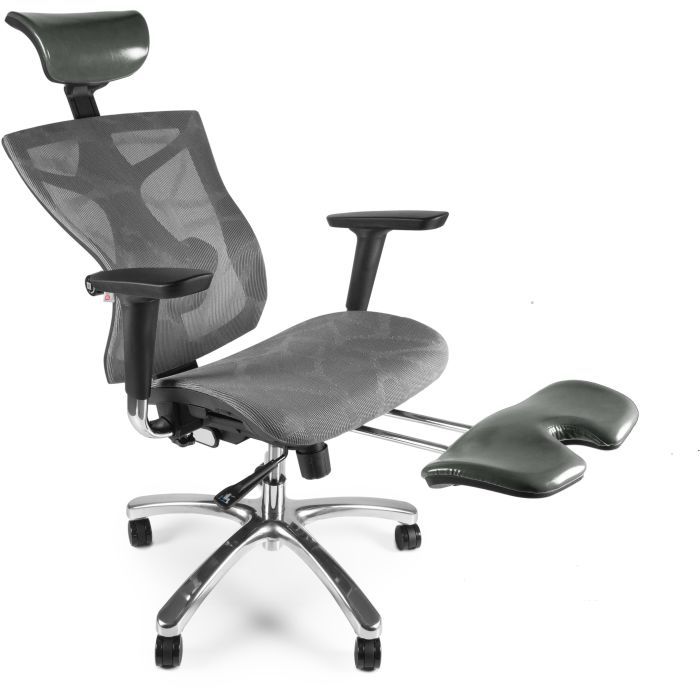 Геймерське крісло Barsky Game Mesh Grey (GM-02) фото №5