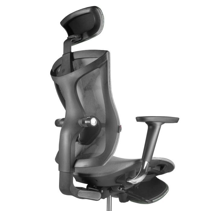 Геймерське крісло Barsky Game Mesh Grey (GM-02) фото №7