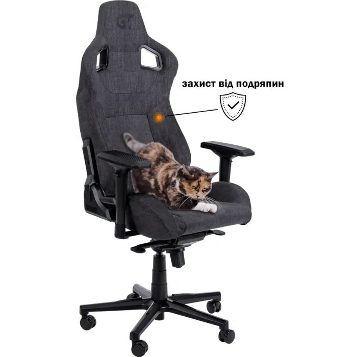 Геймерське крісло GT Racer X-8005 Dark Gray фото №5