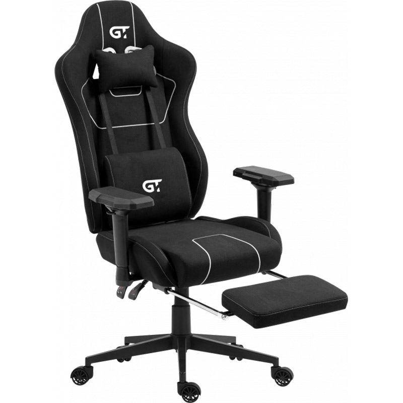 Геймерське крісло GT Racer X-2305 Black (X-2305 Fabric Black) фото №4