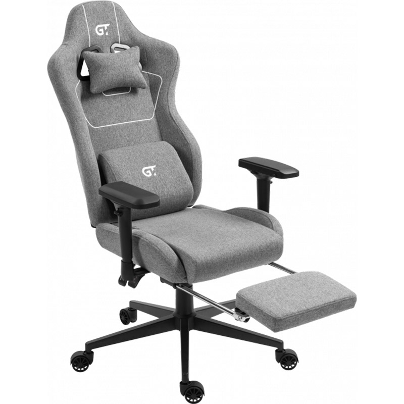 Геймерське крісло GT Racer X-2305 Gray (X-2305 Fabric Gray) фото №4