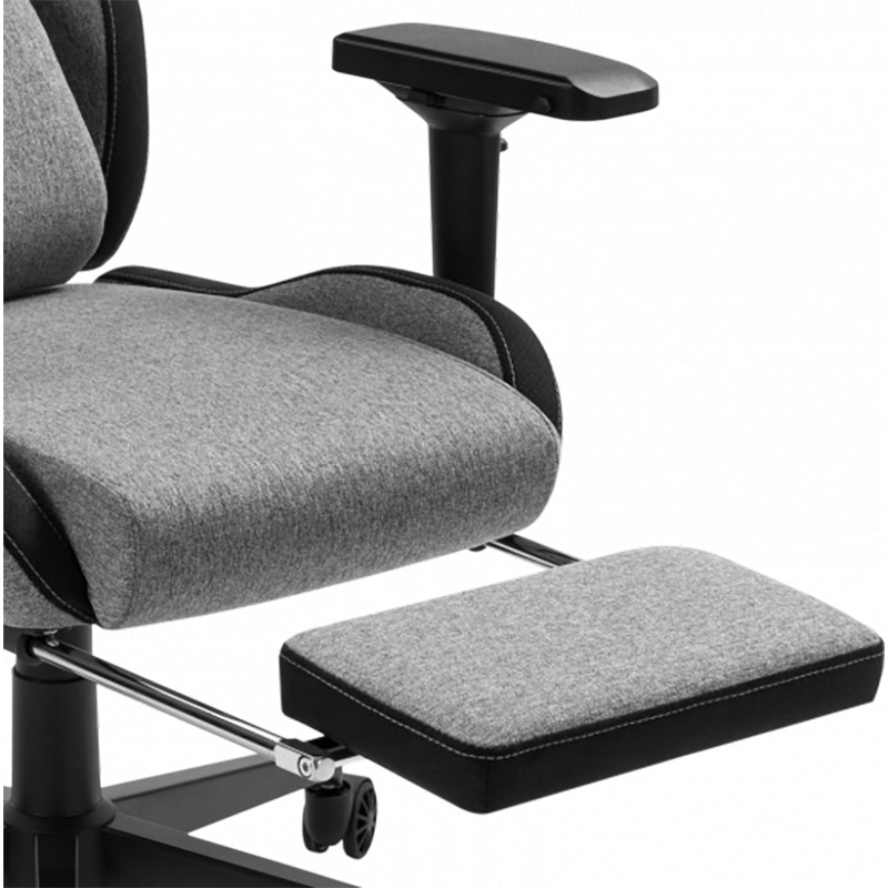 Геймерське крісло GT Racer X-2305 Gray/Black (X-2305 Fabric Gray/Black) фото №13