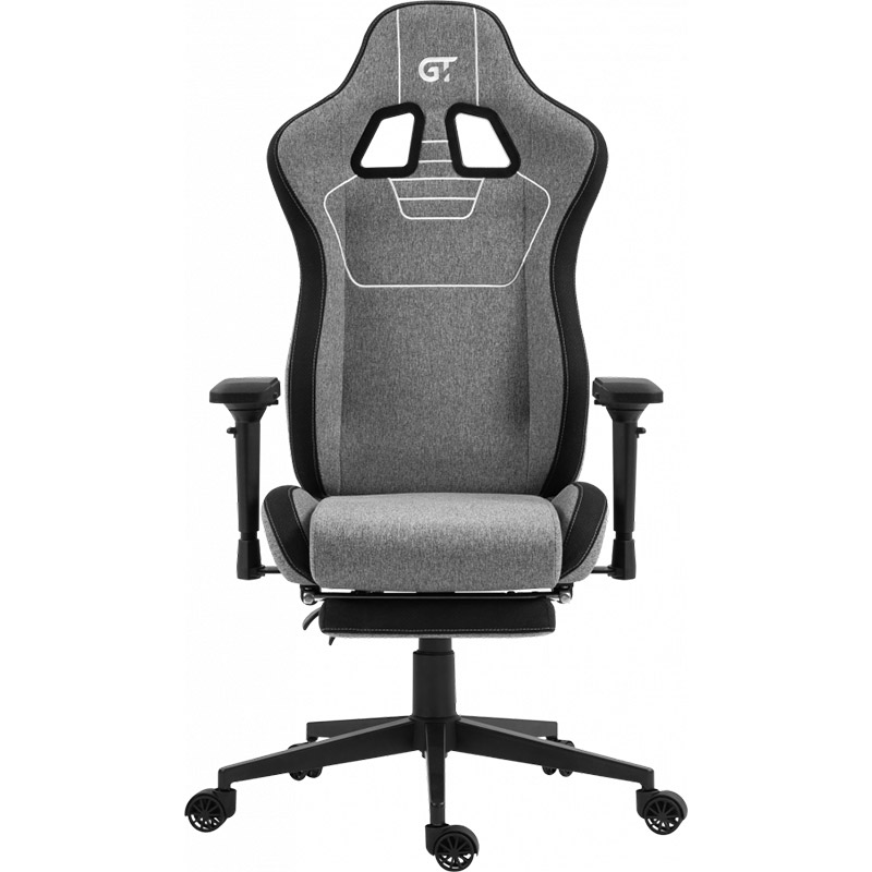 Геймерське крісло GT Racer X-2305 Gray/Black (X-2305 Fabric Gray/Black) фото №5