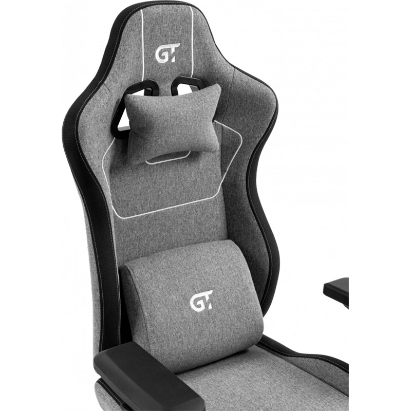 Геймерське крісло GT Racer X-2305 Gray/Black (X-2305 Fabric Gray/Black) фото №9