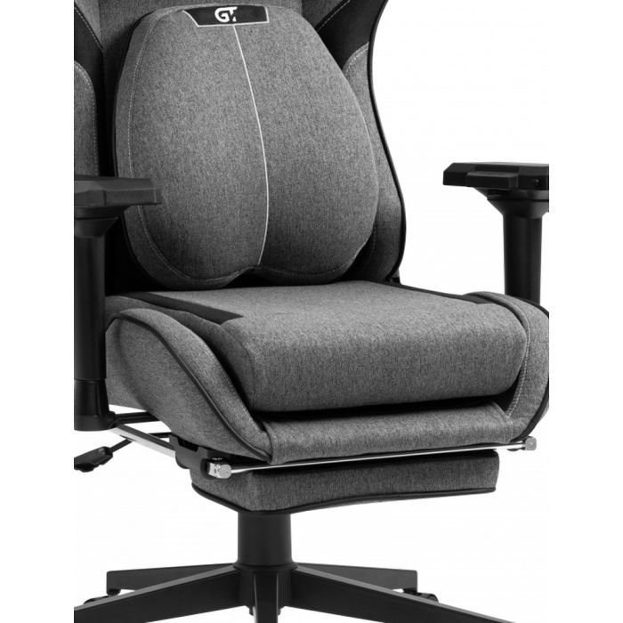 Геймерське крісло GT Racer X-2308 Black/Gray (X-2308 Fabric Black/Gray) фото №7