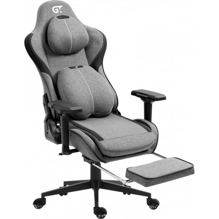 Геймерське крісло GT Racer X-2308 Black/Gray (X-2308 Fabric Black/Gray) фото №8