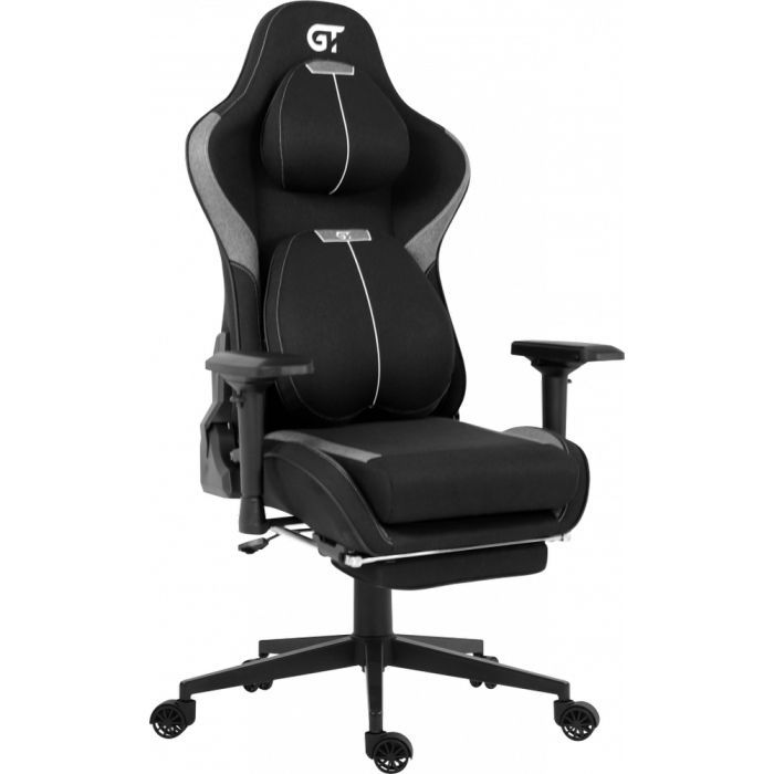 Геймерське крісло GT Racer X-2308 Gray/Black (X-2308 Fabric Gray/Black) фото №2