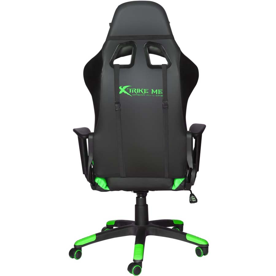 Геймерское кресло Xtrike ME Advanced Gaming Chair GC-905 Black/Green (GC-905GN) фото №2