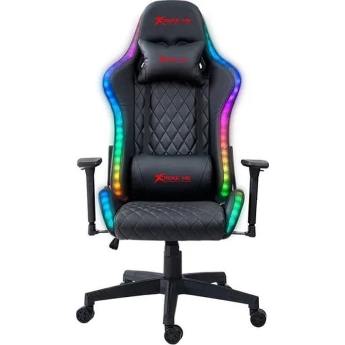 Геймерское кресло Xtrike ME Advanced Gaming Chair GC-907 RGB Black/Red (GC-907) фото №3
