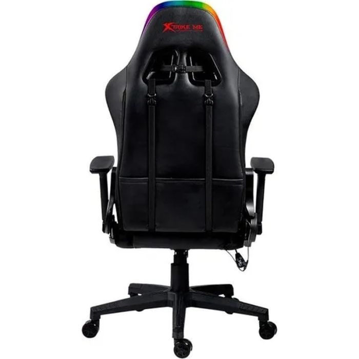 Геймерское кресло Xtrike ME Advanced Gaming Chair GC-907 RGB Black/Red (GC-907) фото №5