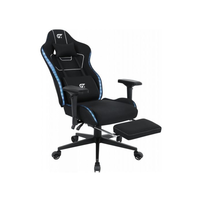Геймерське крісло GT Racer X-2306 Black (X-2306 Fabric Black L) фото №2