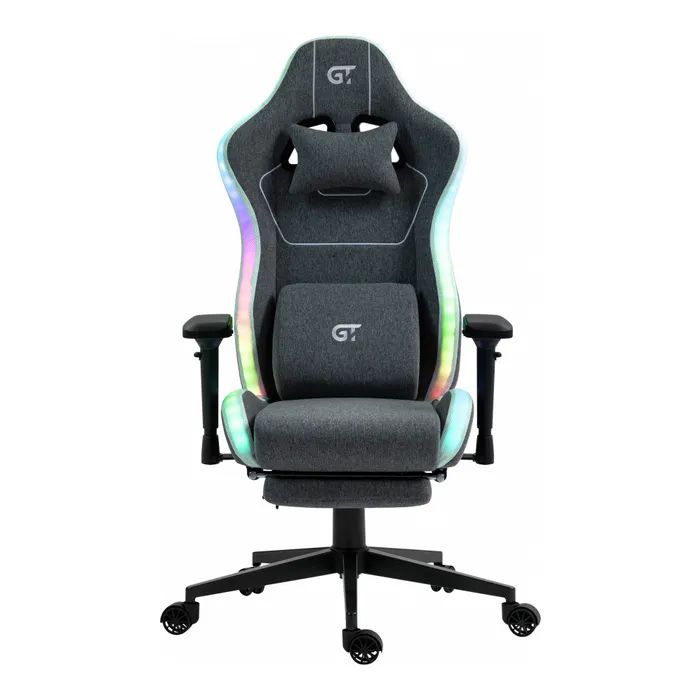 Геймерське крісло GT Racer X-2306 Gray (X-2306 Fabric Gray L) фото №2