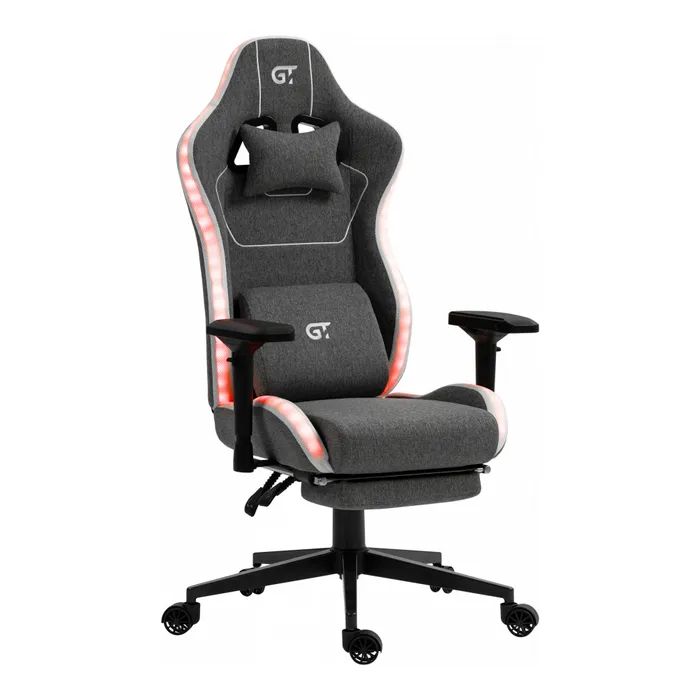 Геймерське крісло GT Racer X-2306 Gray (X-2306 Fabric Gray L) фото №5