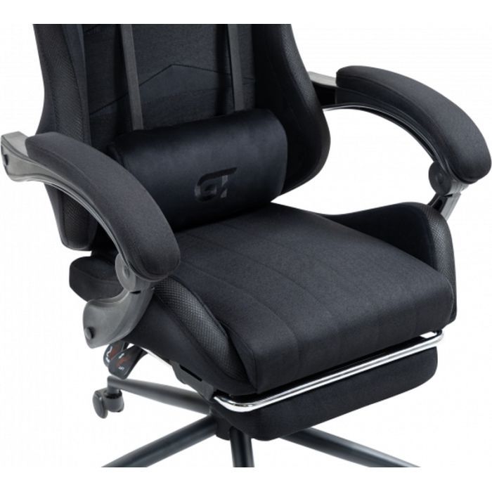 Геймерське крісло GT Racer X-2325 Fabric Black LED (X-2325 Fabric Black L) фото №11