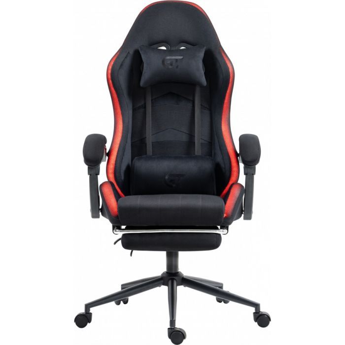 Геймерське крісло GT Racer X-2325 Fabric Black LED (X-2325 Fabric Black L) фото №5