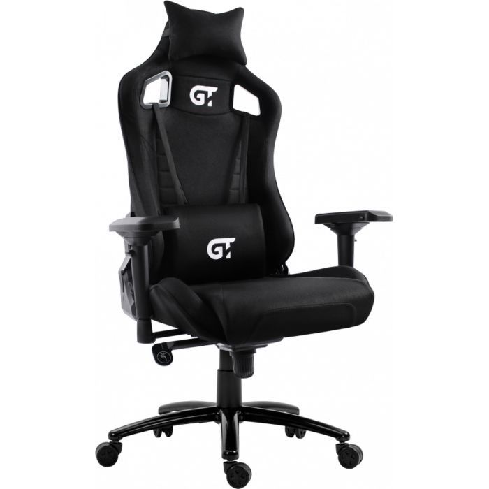 Геймерське крісло GT Racer X-5113F Black (X-5113F Fabric Black) фото №2