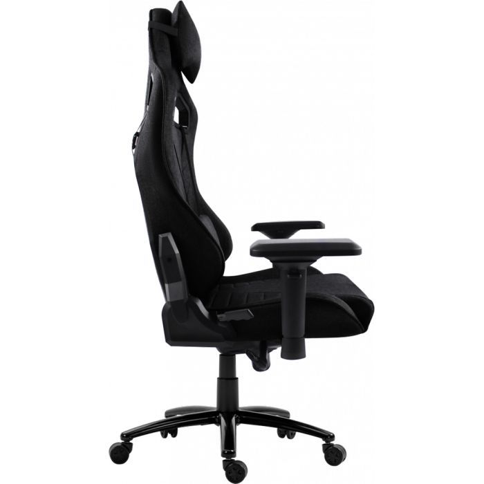 Геймерське крісло GT Racer X-5113F Black (X-5113F Fabric Black) фото №3