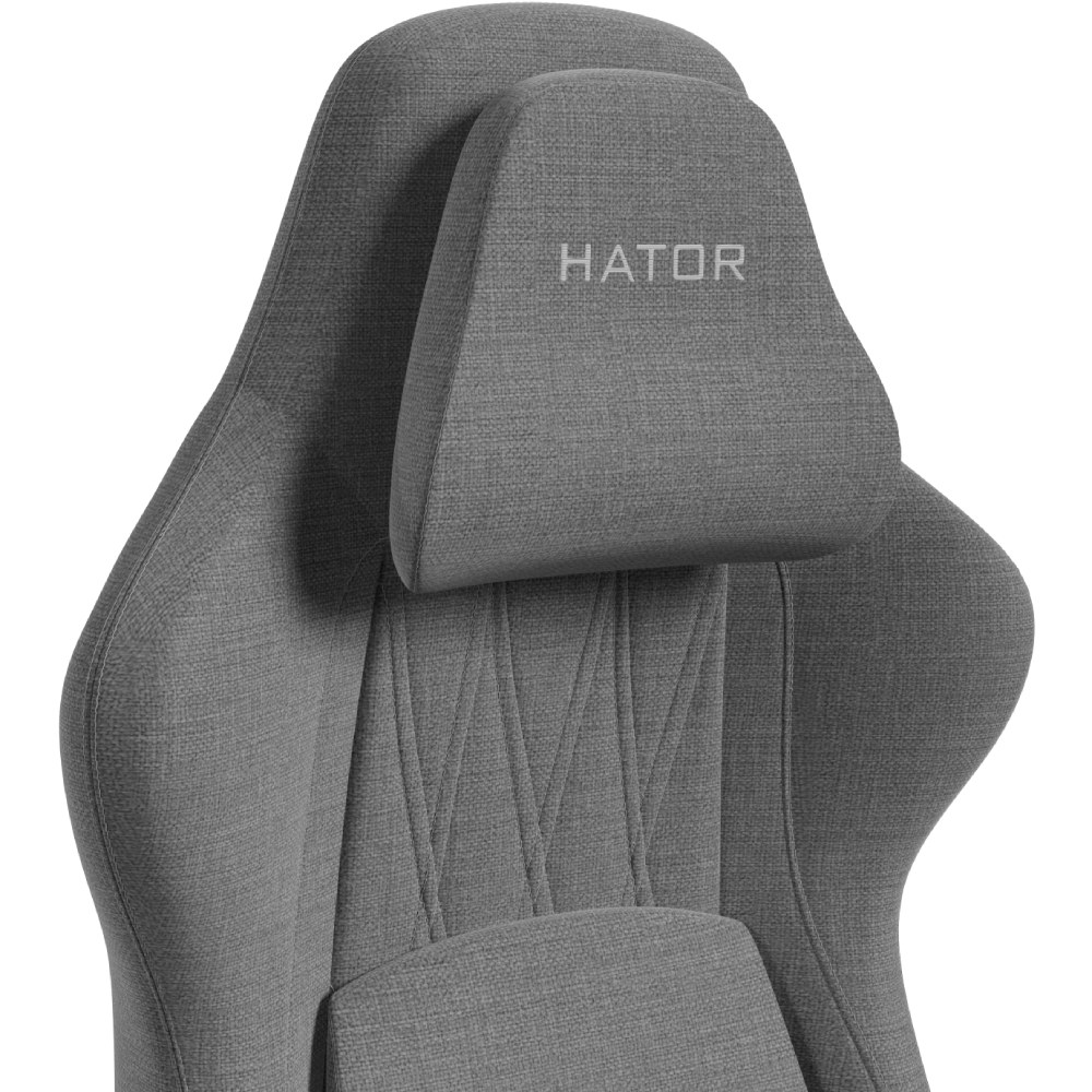 Геймерське крісло HATOR Darkside 3M Fabric Grey (HTC3016M) фото №5