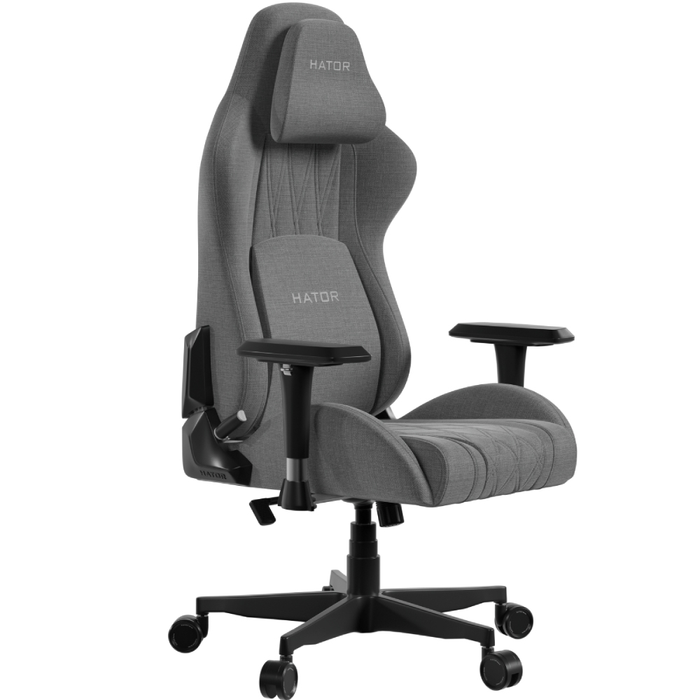 Геймерське крісло HATOR Darkside 3M Fabric Grey (HTC3016M) фото №6